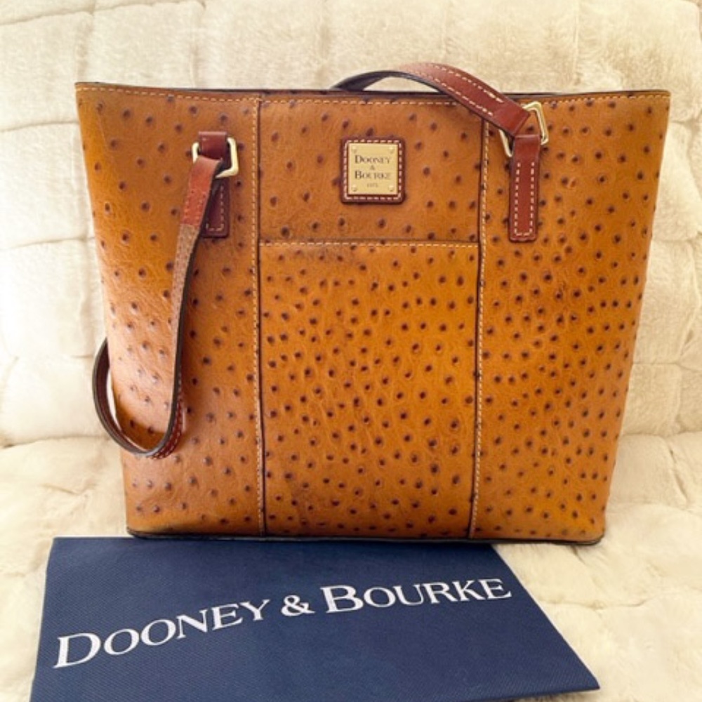DOONEY & BOURKE Ostrich Collection Small Lexington Bag